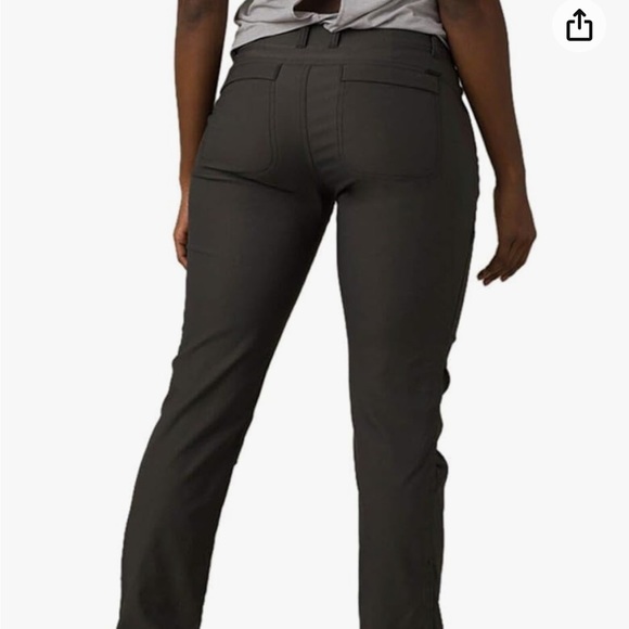 PRANA “Alana” Pants in Dark Iron Grey: Sz 6 - Picture 4 of 14